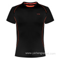 Moisture Wicking Dry Fit T Shirt Black